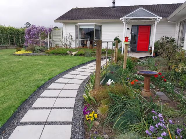 Front garden
